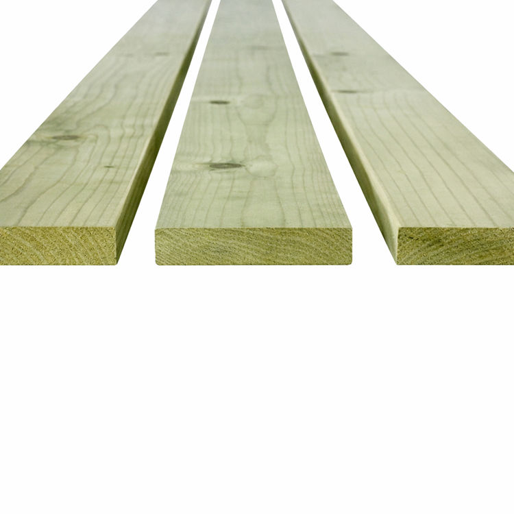 Vuren geïmpregneerde plank 18x145 mm